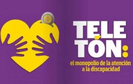 El logotipo de recaudación de fondos de Teletón, que utiliza telemarketing, dirigido principalmente a las empresas de México.