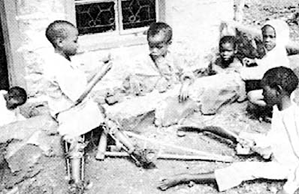 Children at the Maji Mazuri Center