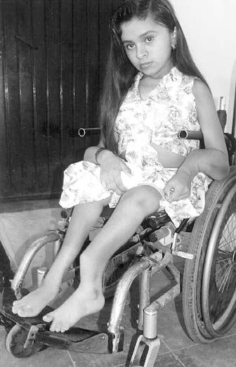 Virginia, in Mexico, is eager to become a pen pal with the sis-ters in the Philippines. She now has a desk-top, adapted toher wheelchair in PROJIMO
