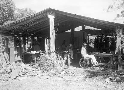 The new carpentry shop of the PROJIMO Work Program.