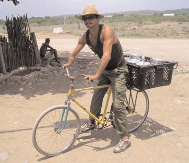 The young man who delivers the "Meals on Wheels," through his example, does more to raise peoples awareness of the disabled persons abilities than a thousand posters.