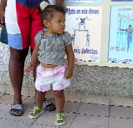 Many of the disability awareness-raising posters are adapted from the books that grew out of PROJIMO in Mexico, such as this one that says "look at my strengths, not my weaknesses."