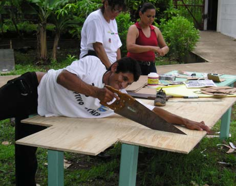 This mentally slow, epileptic youth from Los Pipitos in Jinotepe was a fast, eager, and able worker.