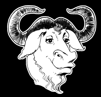 GNU Foundation illustration by Etienne Suvasa.
