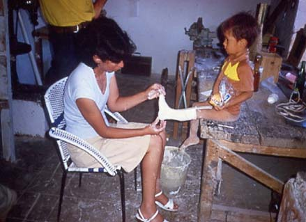 Dolores Vicencio, who first visited PROJIMO 20 years ago, now runs a Community Based Rehab program in Michoacan.