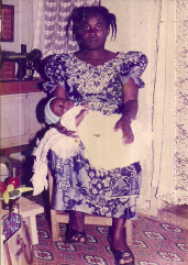 My namesake, Yaw Werner, as a babe in his mother’s arms.