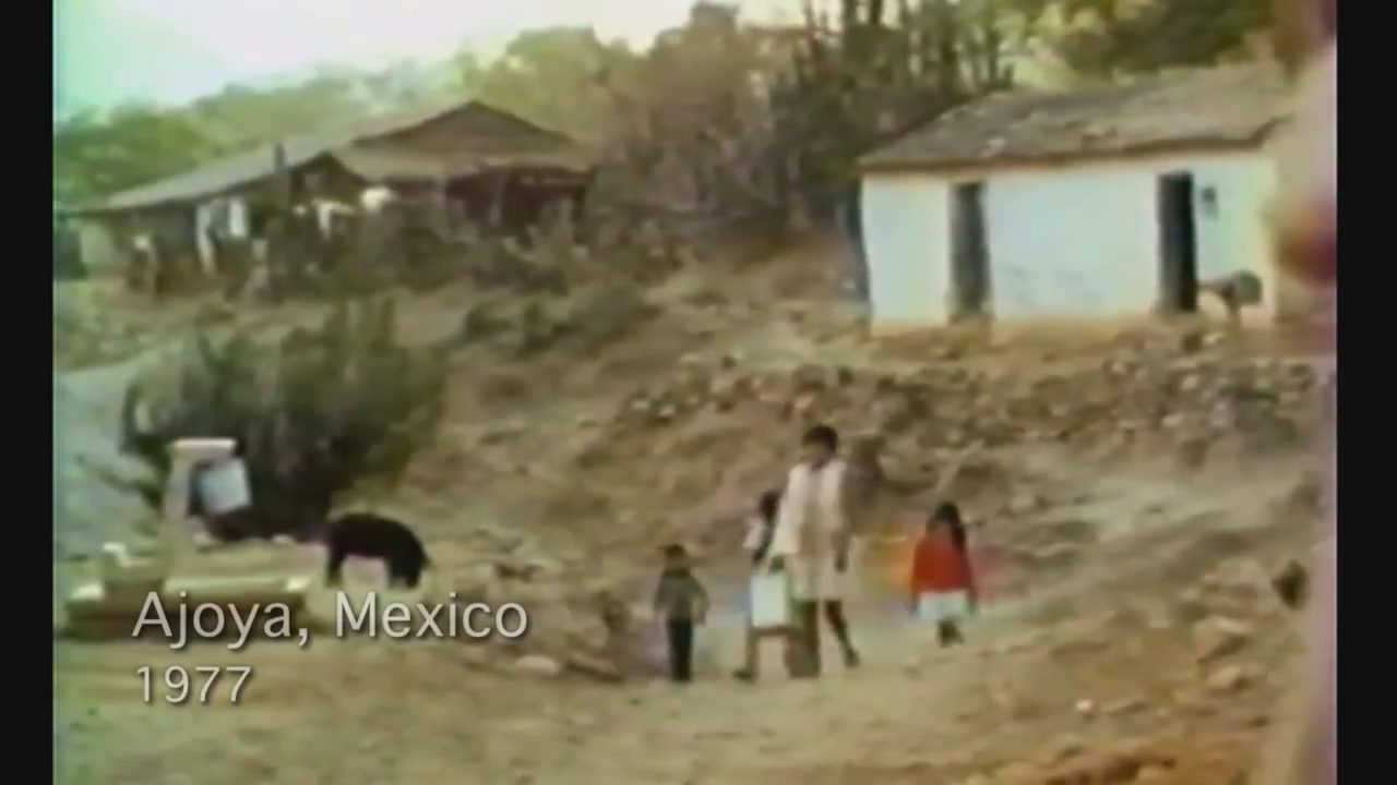 8mm film of Ajoya 1977, titled as such by Hesperian.