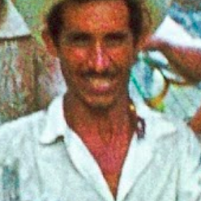 Hesperian's YouTube channel, featuring a crop of a full-resolution scan of the iconic photograph from the front cover of Where There Is No Doctor.